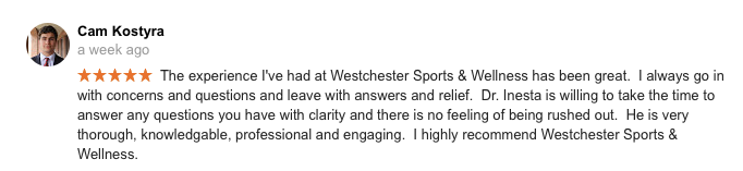 Westchester Sports and Wellness Review